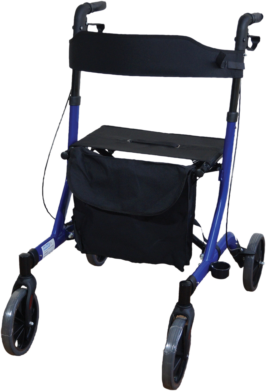 Aidapt Deluxe Ultra Lightweight Folding 4 Wheeled Rollator VP183