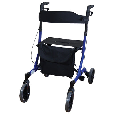 Aidapt Aluminium Deluxe Ultra Lightweight Folding 4 Wheel Rollator - VP183