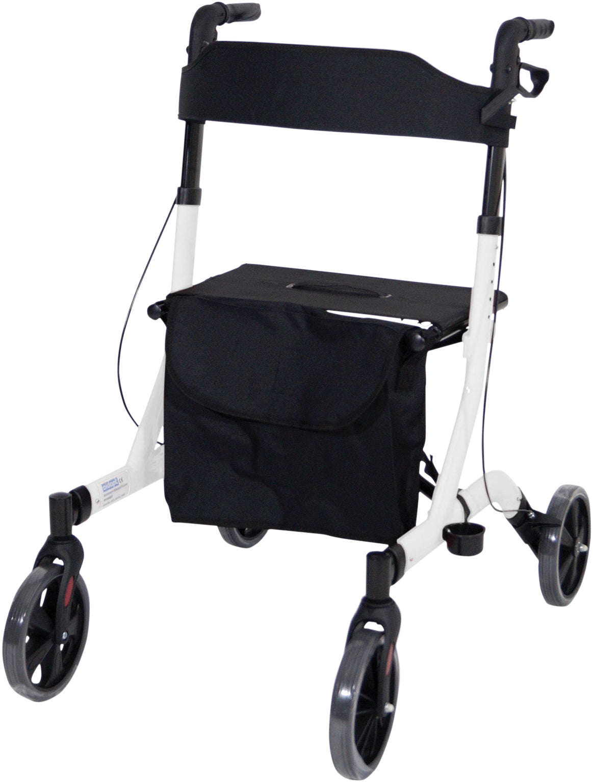 Aidapt Deluxe Ultra Lightweight Folding 4 Wheeled Rollator VP183