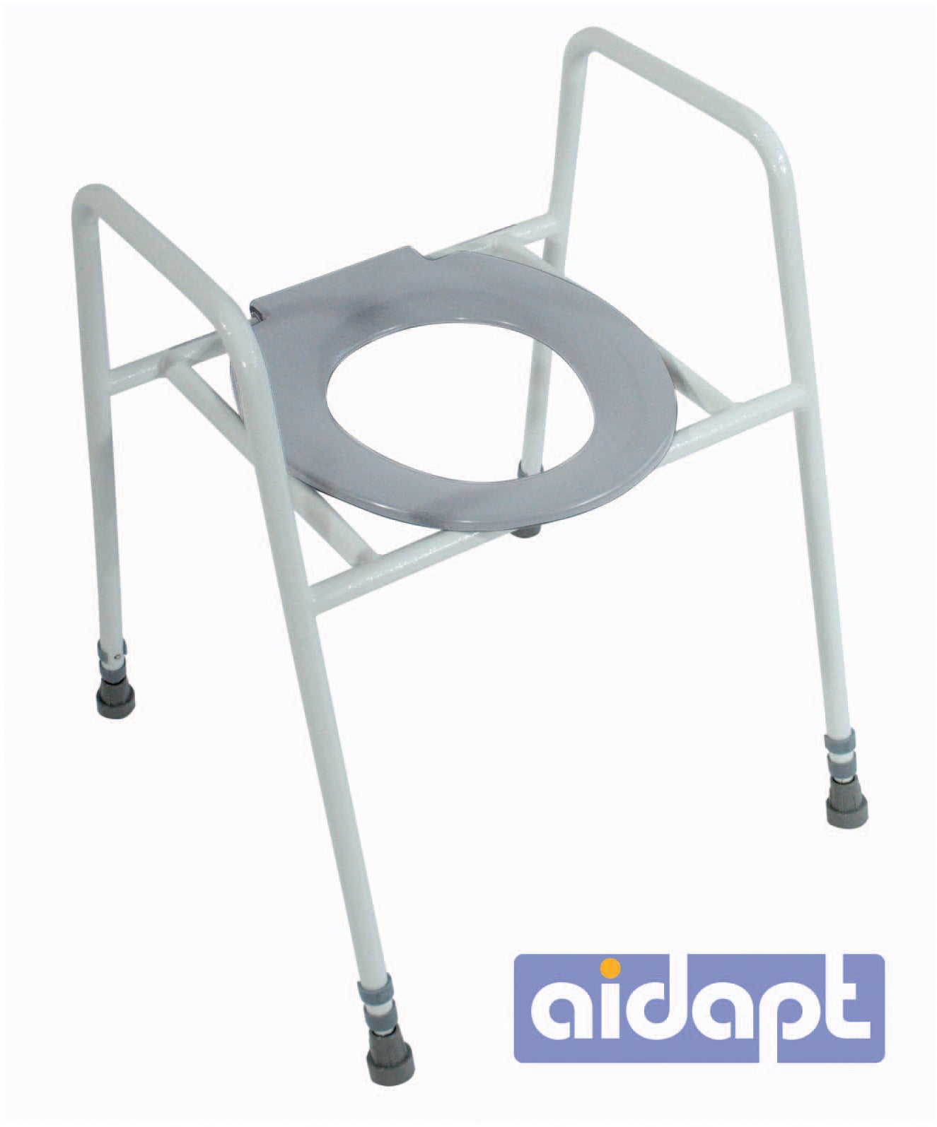 Aidapt Solo Skandia Raised Toilet Seat and Frame with Clip on Seat VR157FC