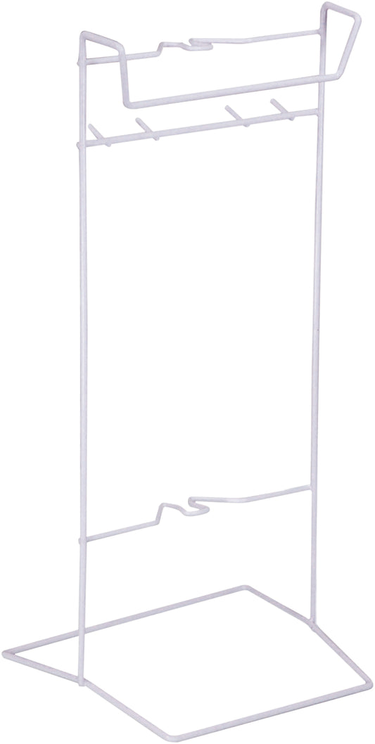 Aidapt Catheter Urine Bag Holder Stand Frame Floor White Metal VR270A