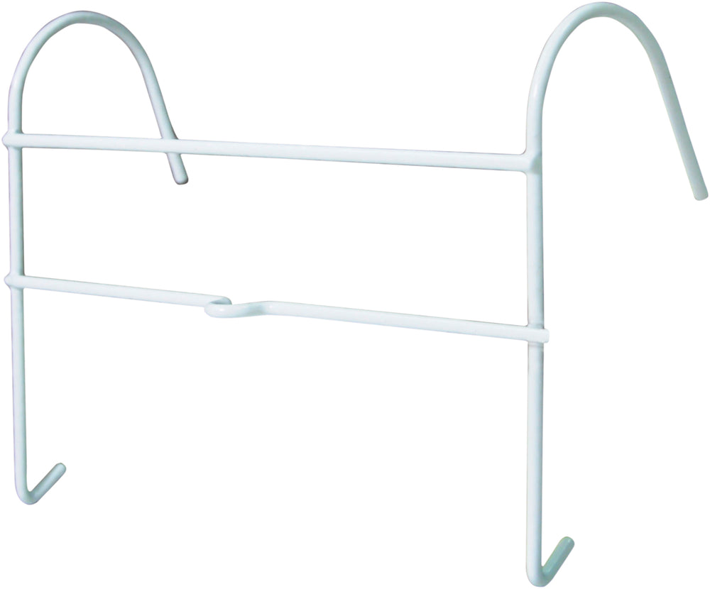 VR270BB Aidapt Urine Catheter Bag Holder Small Metal White Bedside Bed Attachment