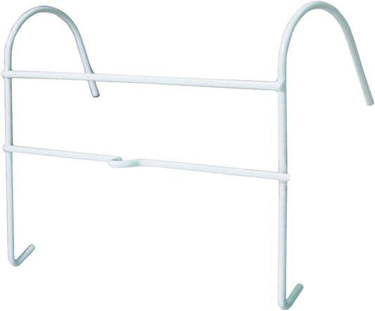 VR270BB Aidapt Urine Catheter Bag Holder Small Metal White Bedside Bed Attachment