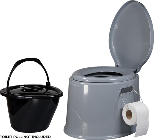 Aidapt Portable Toilet Camping Caravan Fishing Temporary Commode VR275T