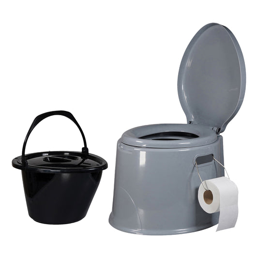 Aidapt Portable Toilet Camping Caravan Fishing Temporary Commode VR275T