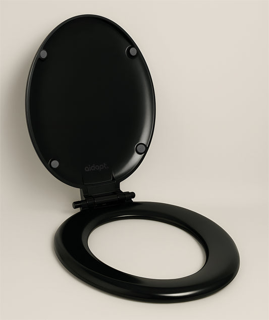 Aidapt Replacement Double Flap / lid Toilet Seat For The Solo Skandia VS229A