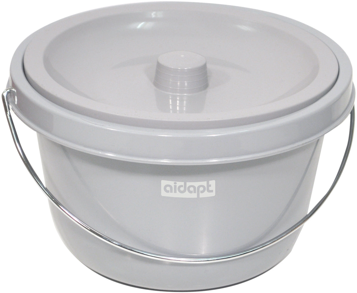Aidapt Bucket and Lid for Bewl Shower Commode Chair VS241