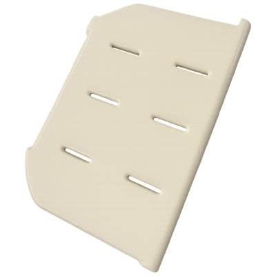 Aidapt White Pembury Replacement Plastic Shaped Corner Shower Seat Top VS258 VB636