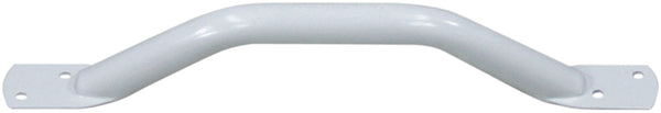 Aidapt Solo Easy Grip Steel Metal Grab Rail Bars Handles Outdoor Indoor Budget White Brown Powder Coated