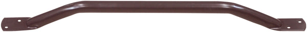 Aidapt Solo Easy Grip Steel Metal Grab Rail Bars Handles Outdoor Indoor Budget White Brown Powder Coated