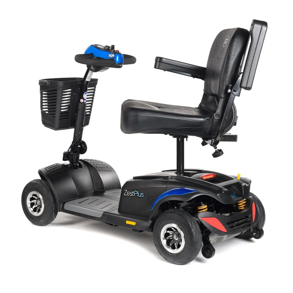 TGA Zest Plus Heavy Duty Mobility Boot Scooter All Colours 4mph Dismantles Compact