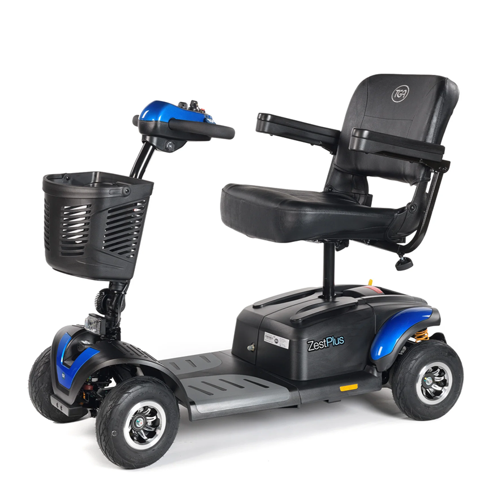 TGA Zest Plus Heavy Duty Mobility Boot Scooter All Colours 4mph Dismantles Compact