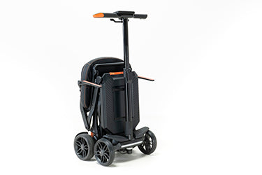 Drive Devilbiss Aero Carbon Compact Folding Boot Scooter Super Lightweight Lithium Battery 4 Wheel 4mph