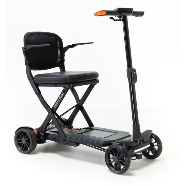 Drive Devilbiss Aero Carbon Compact Folding Boot Scooter Super Lightweight Lithium Battery 4 Wheel 4mph