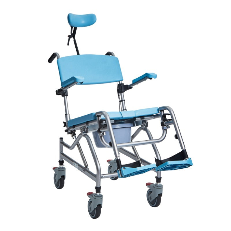 ALT-SC300 Alerta Aqua Community Tilt In Space Shower Commode Toilet Chair