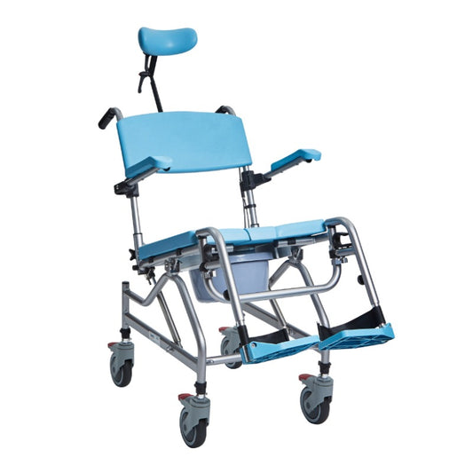 Chaise percée de douche inclinable pour personnes à mobilité réduite ALT-SC300 Alerta Aqua Community