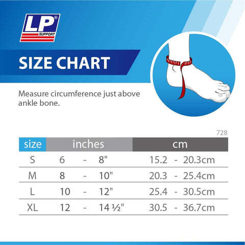 Chevillière LP Elite Maintien Sport Lacets Verrouillage Stabilité du Talon Ajustable 597 Pied Gauche ou Droit