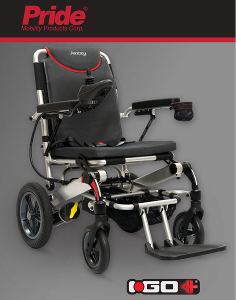 Pride IGO  Plus Power Chair Electric Wheelchair Compact Transport Indoor Outdoor