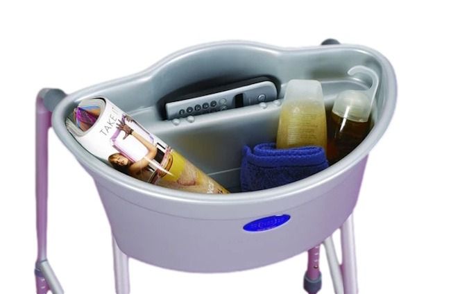 Performance Health Buckingham Walking Frame Walker Caddy Bucket Plate Cup Holder 091117811 AA8389