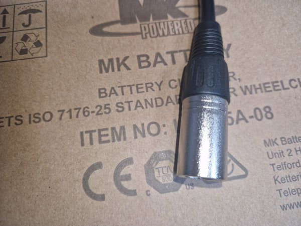 MK Battery 24 Volt 2 Amp Or 4/5 Amp Mobility Scooter Powerchair Chargers