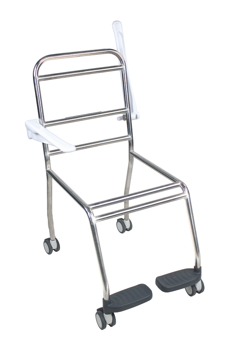 Bristol Maid Commode / Shower Chair - Easyclean, Mobile CSC/S/600