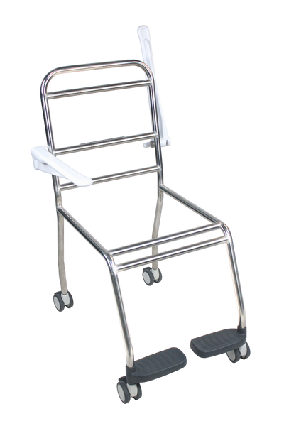Bristol Maid Commode / Shower Chair - Easyclean, Mobile CSC/S/600