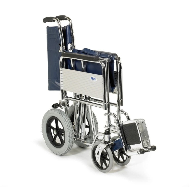 Crash Tested Days Heavy Duty Bariatric Transit or Self Propel Wheelchair wide 20" or 22" 091227412 091227420