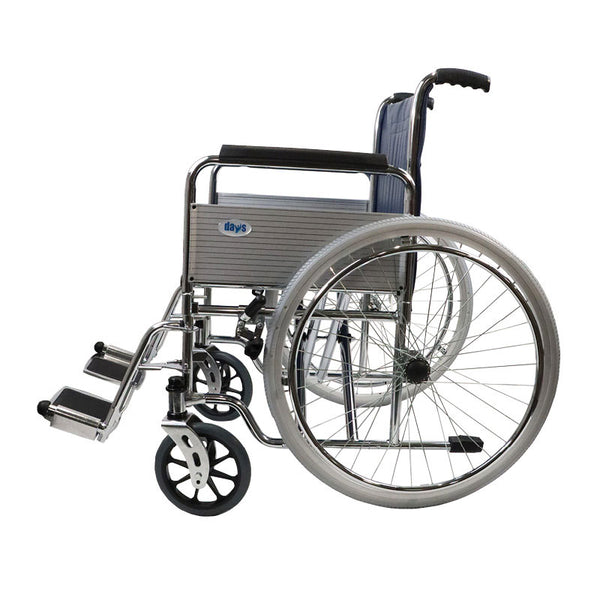 Crash Tested Days Heavy Duty Bariatric Transit or Self Propel Wheelchair wide 20" or 22" 091227412 091227420
