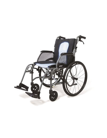 Drive Devilbiss 6kg AeroMg Self Propelled Super Lightweight Magnesium Wheelchair 17.5" (18") Seat Width ULMGWCSP