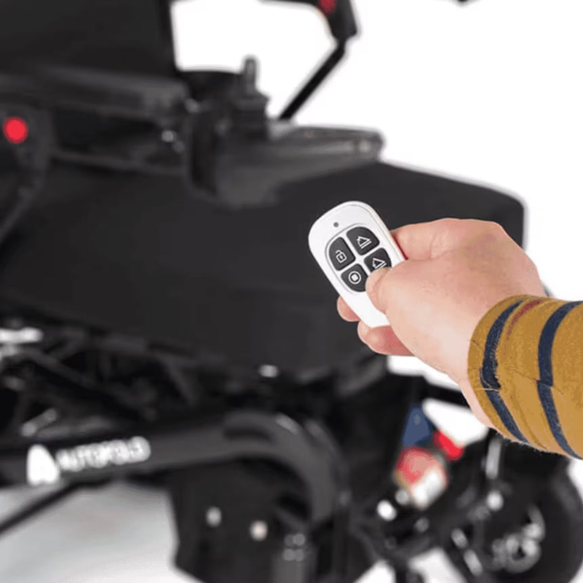Fauteuil Roulant Électrique Pliant Autofold de Drive Devilbiss, Type AFPC17BLK (pour Coffre de Voiture)