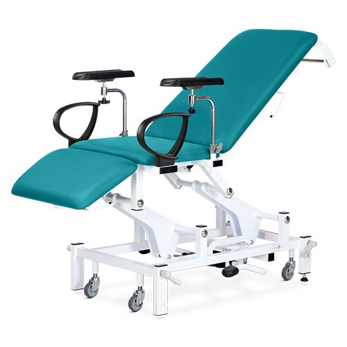 Bristol Maid Hydraulic Manual Phlebotomy Blood Test Exam Chair EC5305