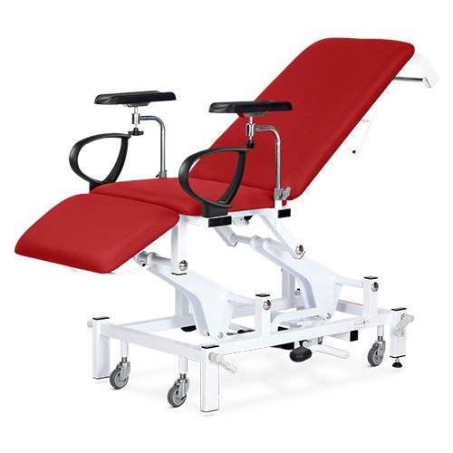 Bristol Maid Hydraulic Manual Phlebotomy Blood Test Exam Chair EC5305
