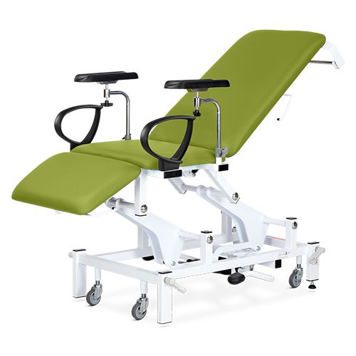 Bristol Maid Hydraulic Manual Phlebotomy Blood Test Exam Chair EC5305