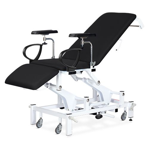 Bristol Maid Hydraulic Manual Phlebotomy Blood Test Exam Chair EC5305