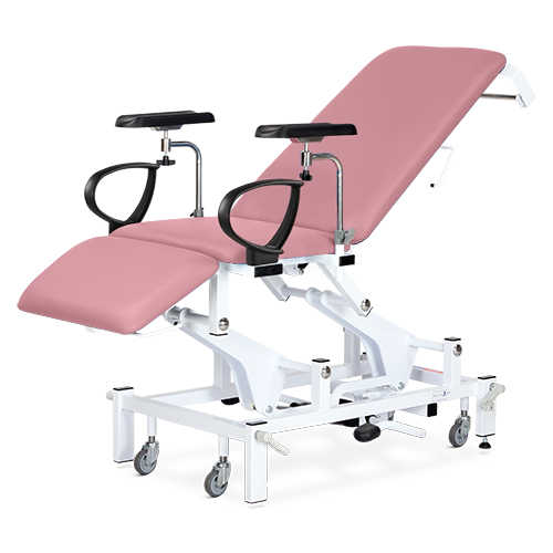 Bristol Maid Hydraulic Manual Phlebotomy Blood Test Exam Chair EC5305