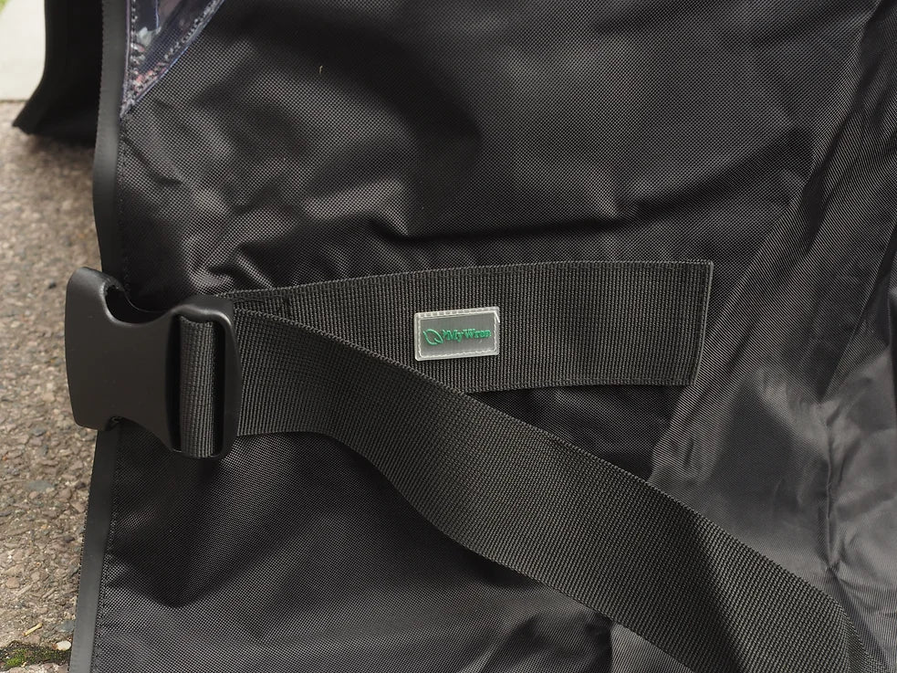 My Wren MyCover Heavy Duty Small Outdoor Outside Weatherproof Mobility Scooter Storage Cover Waterproof Black HDSC