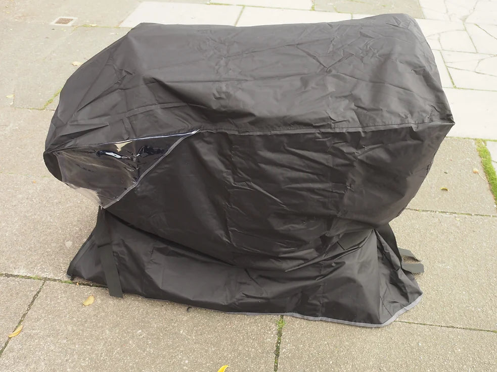 My Wren MyCover Heavy Duty Small Outdoor Outside Weatherproof Mobility Scooter Storage Cover Waterproof Black HDSC