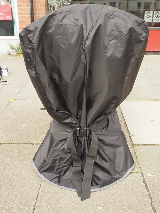 My Wren MyCover Housse de protection imperméable noire ultra résistante pour scooter électrique de mobilité extérieur HDSC