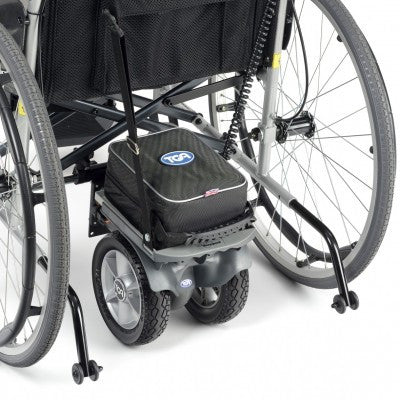TGA Duo Twin Wheel Wheelchair Power Pack Battery Motor Extra Grip
