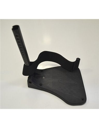 Invacare Type Wheelchair Footplate Heel Loops Black Material Single Pair Action 2 NG Universal Fitting 8300/21