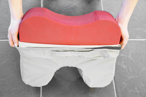 Handicare Romedic Direct Healthcare DHG Red Foot Stool Footstool Or Waterpoof Cover ROMP8090 10cm or ROMP8095 5cm