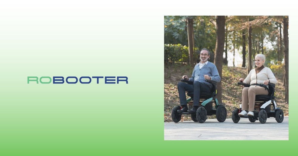 Fauteuil roulant électrique tout-terrain Robooter E60A 10" Pro 12"