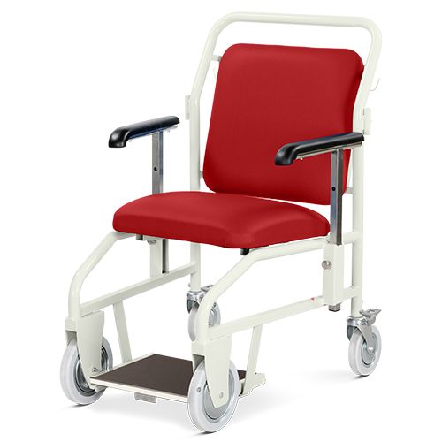 Bristol Maid Hospital NHS Porter Chair Nesting Rear Steer Sliding Footplate G200