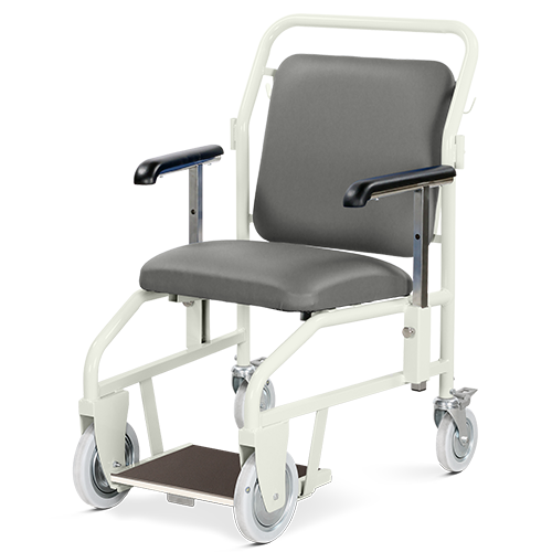 Bristol Maid Hospital NHS Porter Chair Nesting Rear Steer Sliding Footplate G200