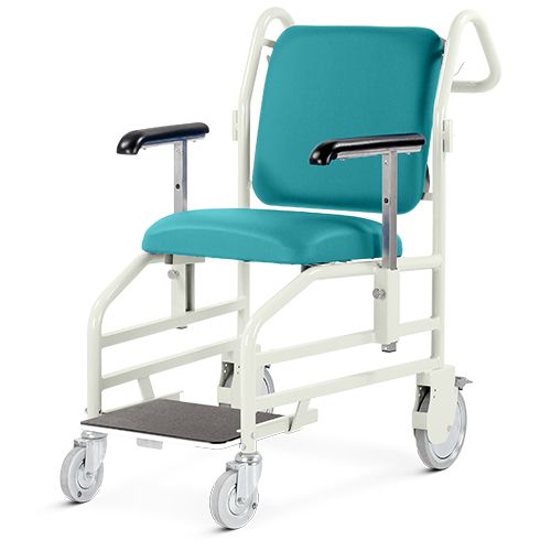 Bristol Maid Hospital NHS Porter Chair Nesting Front Steer Sliding Footrest G305