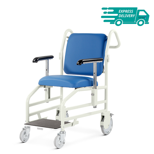 Bristol Maid Hospital NHS Porter Chair Nesting Front Steer Sliding Footrest G305
