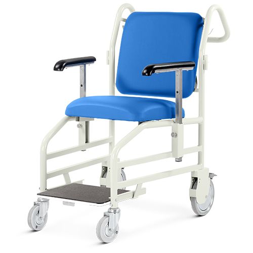 Bristol Maid Hospital NHS Porter Chair Nesting Front Steer Sliding Footrest G305