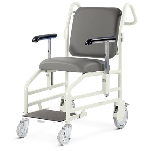 Bristol Maid Hospital NHS Porter Chair Nesting Front Steer Sliding Footrest G305