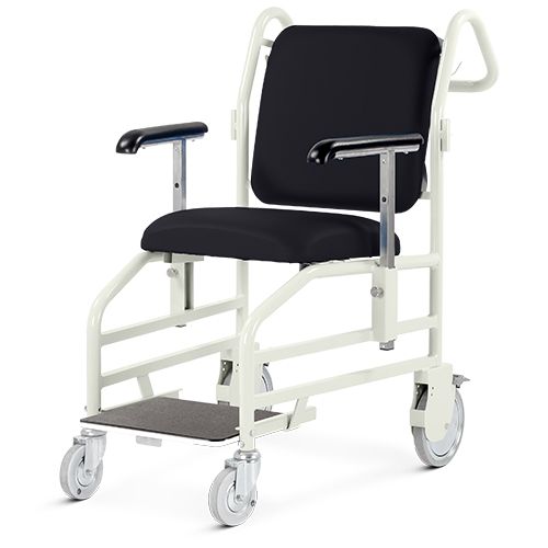 Bristol Maid Hospital NHS Porter Chair Nesting Front Steer Sliding Footrest G305