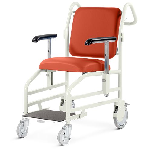 Bristol Maid Hospital NHS Porter Chair Nesting Front Steer Sliding Footrest G305